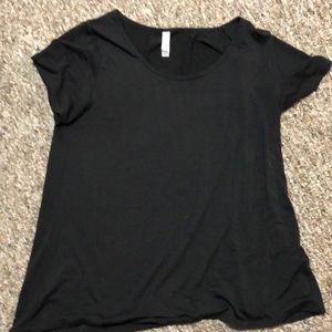 Black LulaRoe Classic T XL